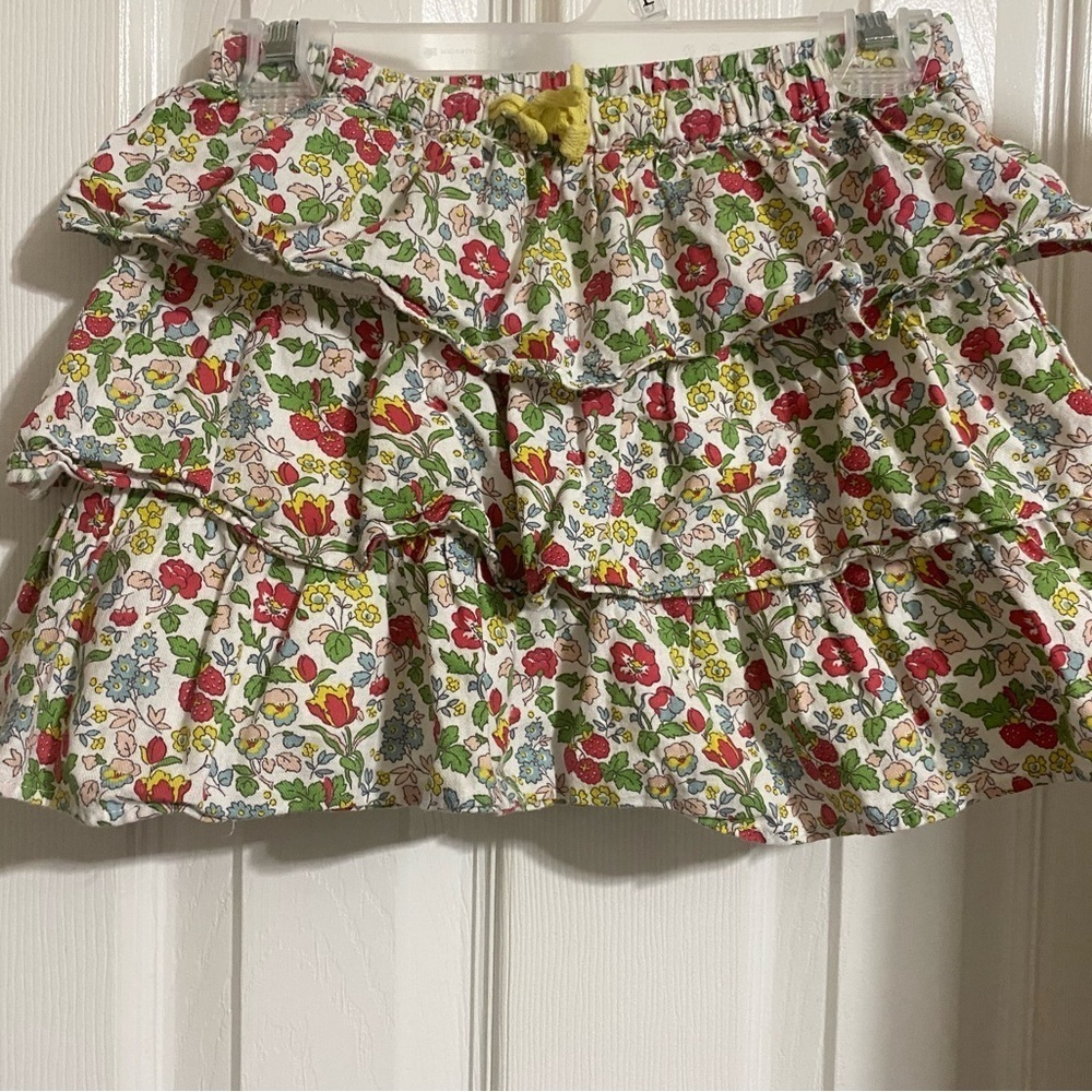 Boden Tiered Ruffle Skirt